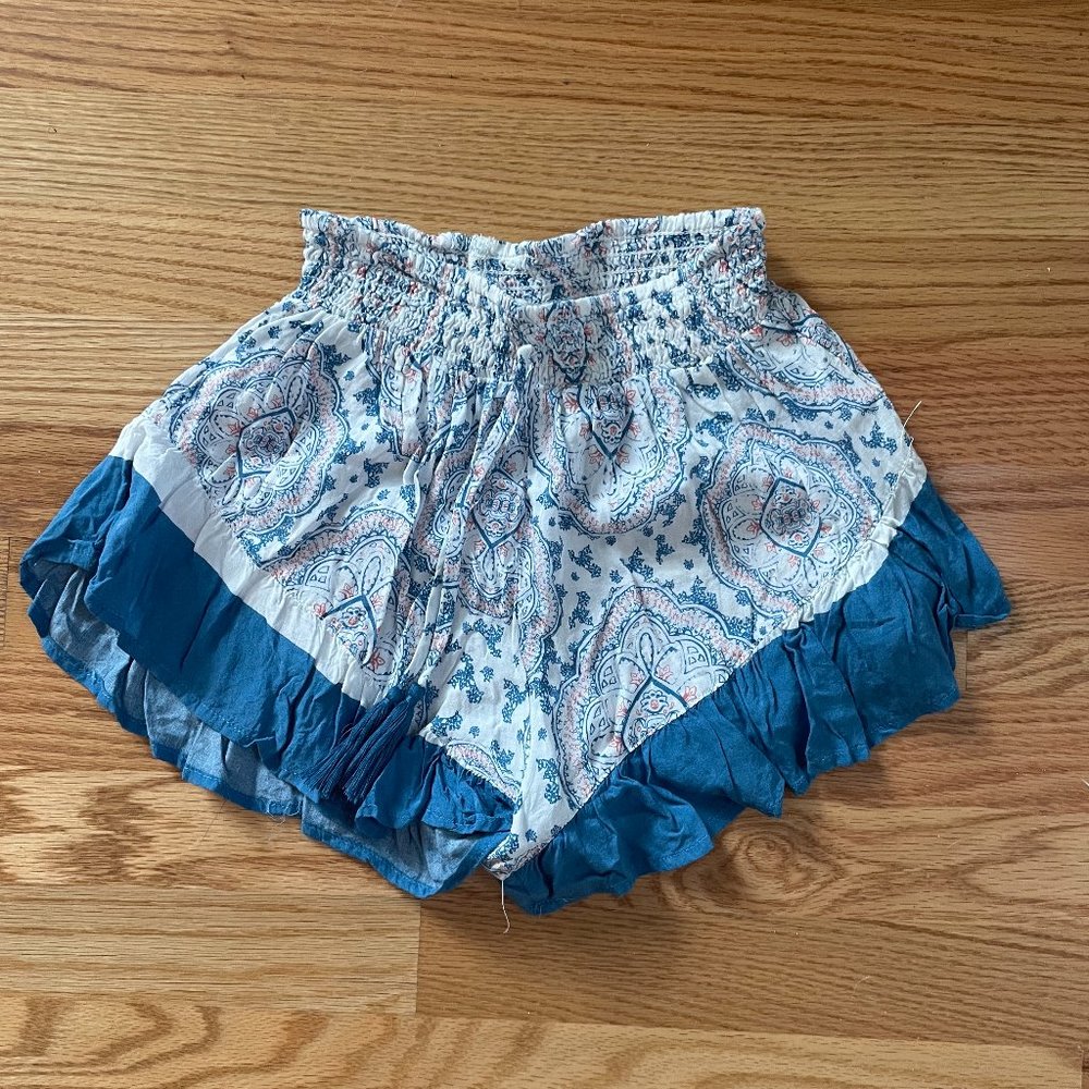 Vintage Havana White Stripe Shorts